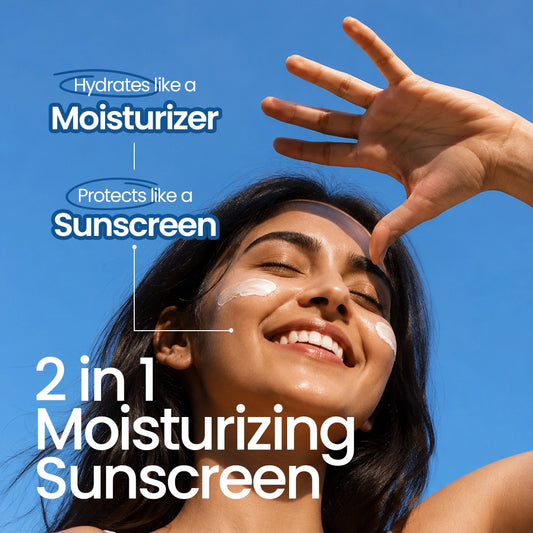 Spectracool™ Sunscreen & Moisturizer SPF 50+ PA+++ | IN-VITRO Tested - 2% Nano Niacinamide | For All Skin Types