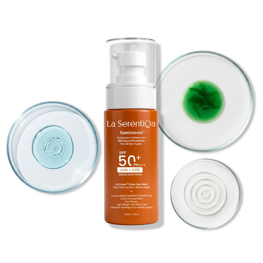 Spectracool™ Sunscreen & Moisturizer | IN-VITRO Tested SPF 50+ | with Nano Niacinamide