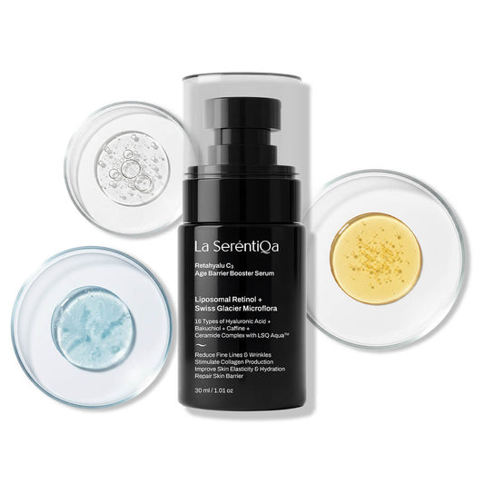 Retahyalu C3 Age Barrier Booster Serum with Liposome Retinol, Bakuchiol and Deep Sea Water
