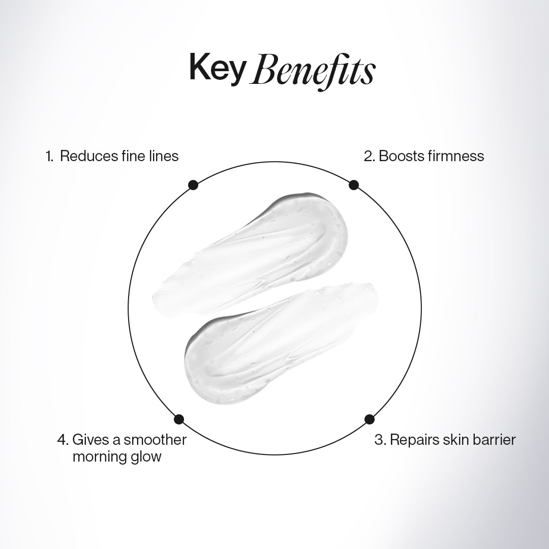 key benefits of night face serum