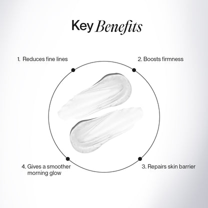 key benefits of night face serum