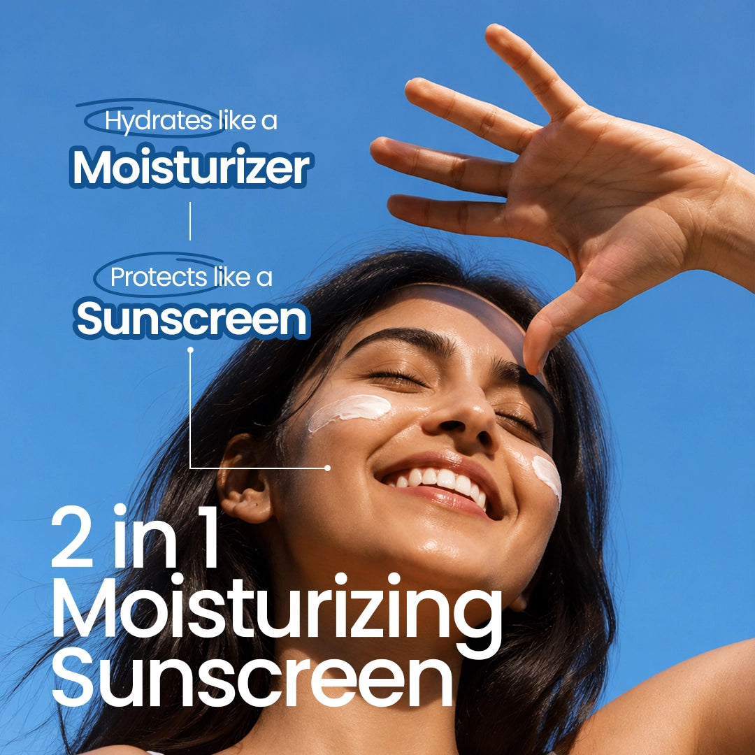 Spectracool™ Sunscreen &  Moisturizer SPF 50+ PA+++ | IN-VITRO Tested - 2% Nano Niacinamide | For All Skin Types