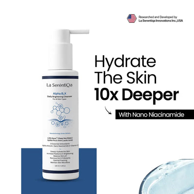 Daily Brightening Hydrating Cleanser with 2% Nano Niacinamide | For All Skin Types